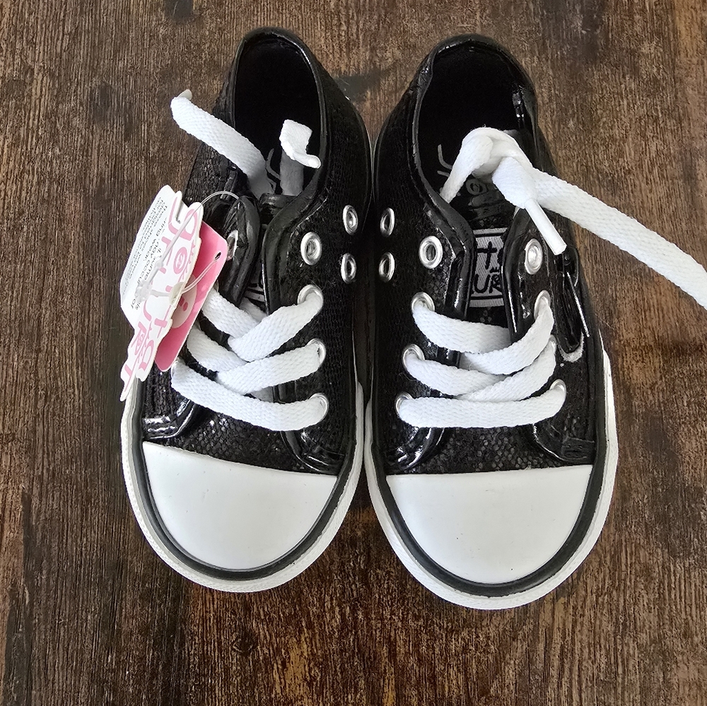 Kids Black Sneakers